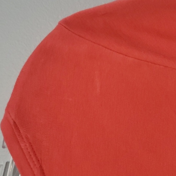 Chico's top women’s size 0 equals size small sz 4 coral scoop neck top shirt - Picture 11 of 16